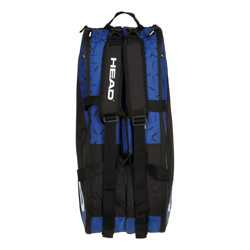 Team Racquet Bag L Schlägertasche-Schwarz,Blau