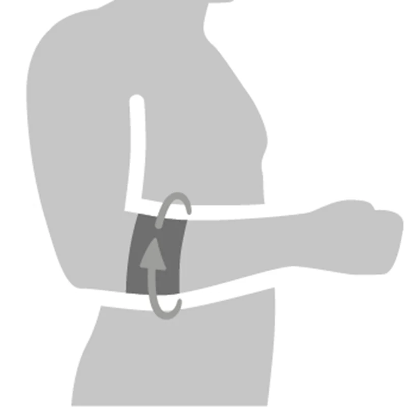 Sports Elbow Strap Ellenbogenbandage-Schwarz