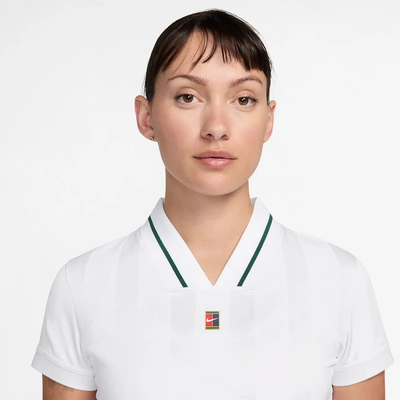 Court Dri-Fit Slam Kleid Damen - weiß