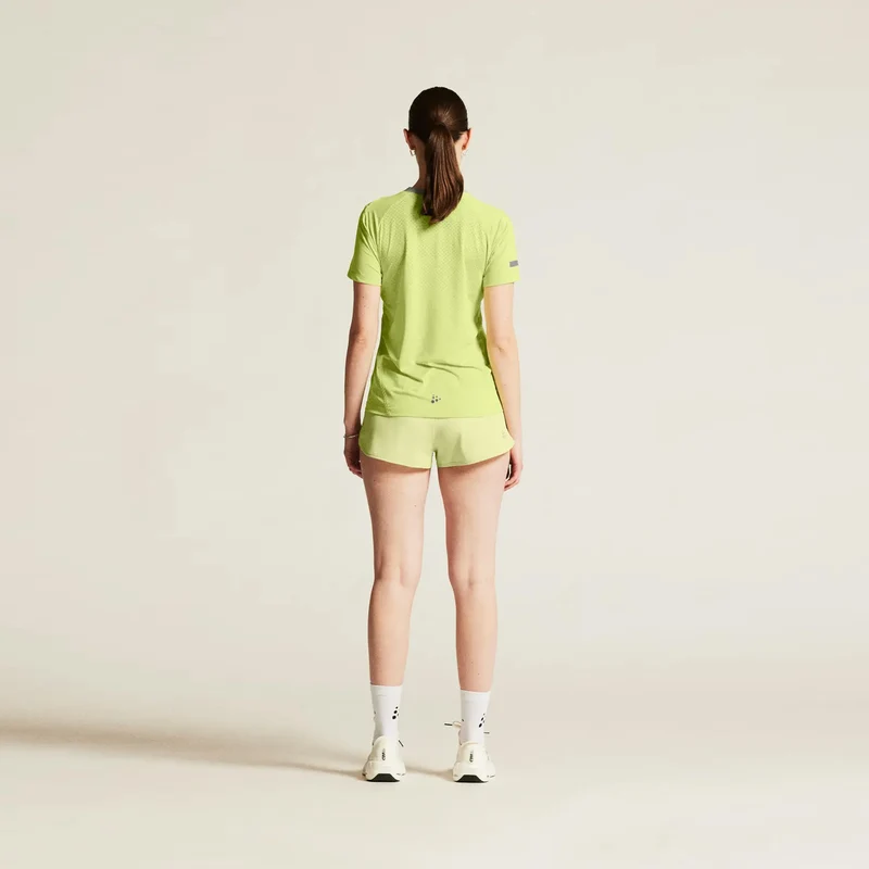 Pro Hypervent Laufshirt Damen-Limette
