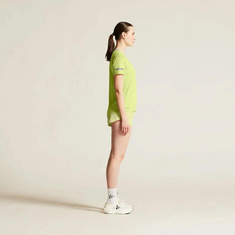 Pro Hypervent Laufshirt Damen-Limette
