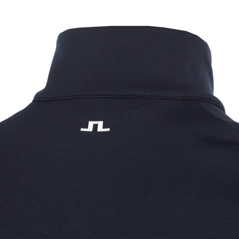 Leon Quarter Zip Longsleeve Herren-dunkelblau