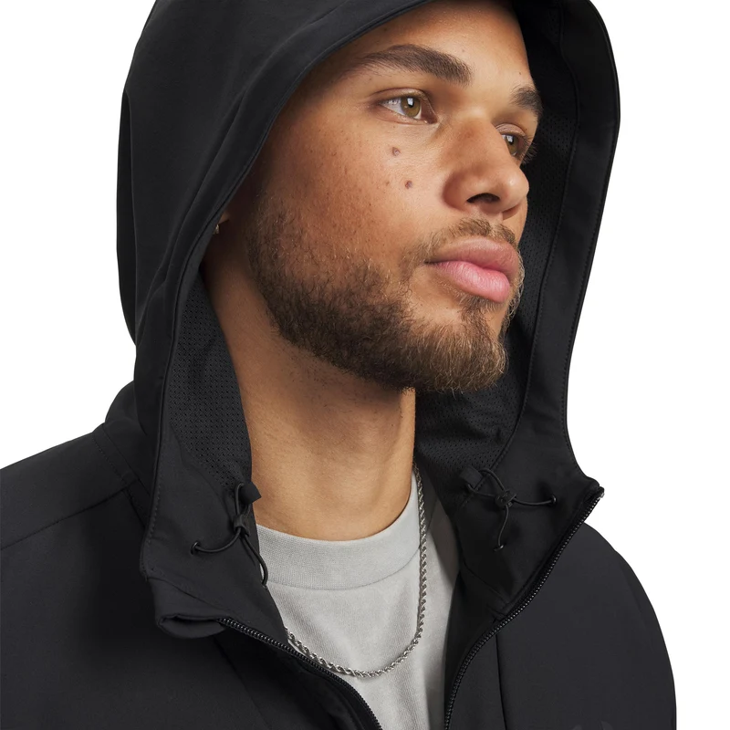 Unstoppable Woven Trainingsjacke Herren-schwarz, schwarz