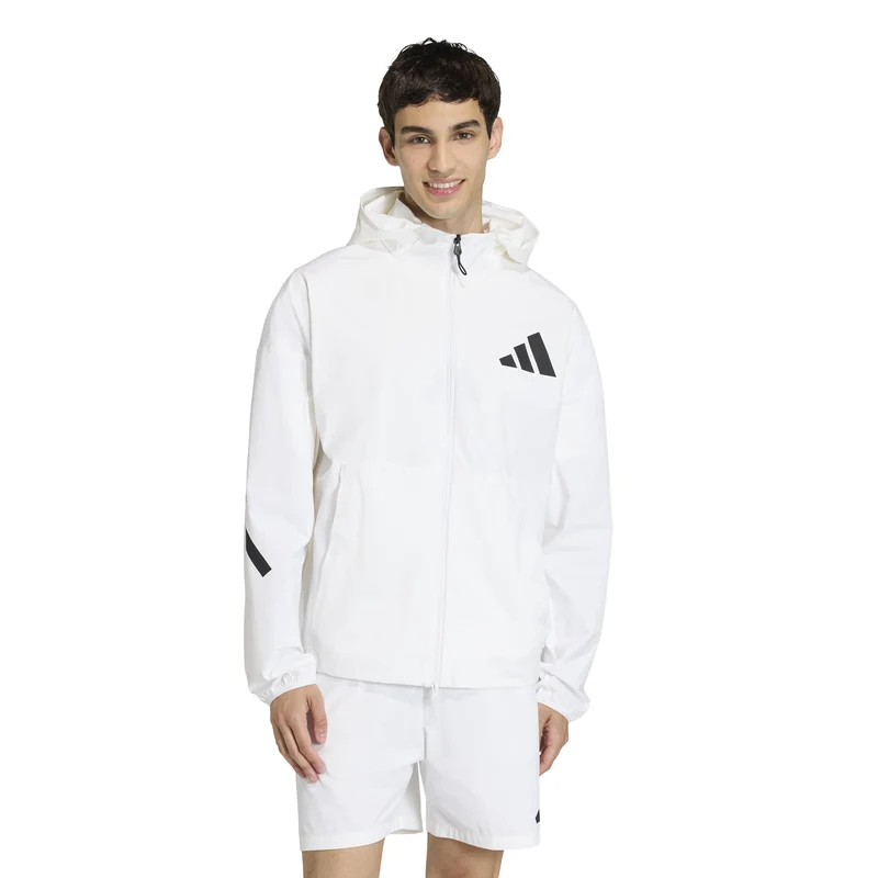Z.N.E. Woven Trainingsjacke Herren-weiß