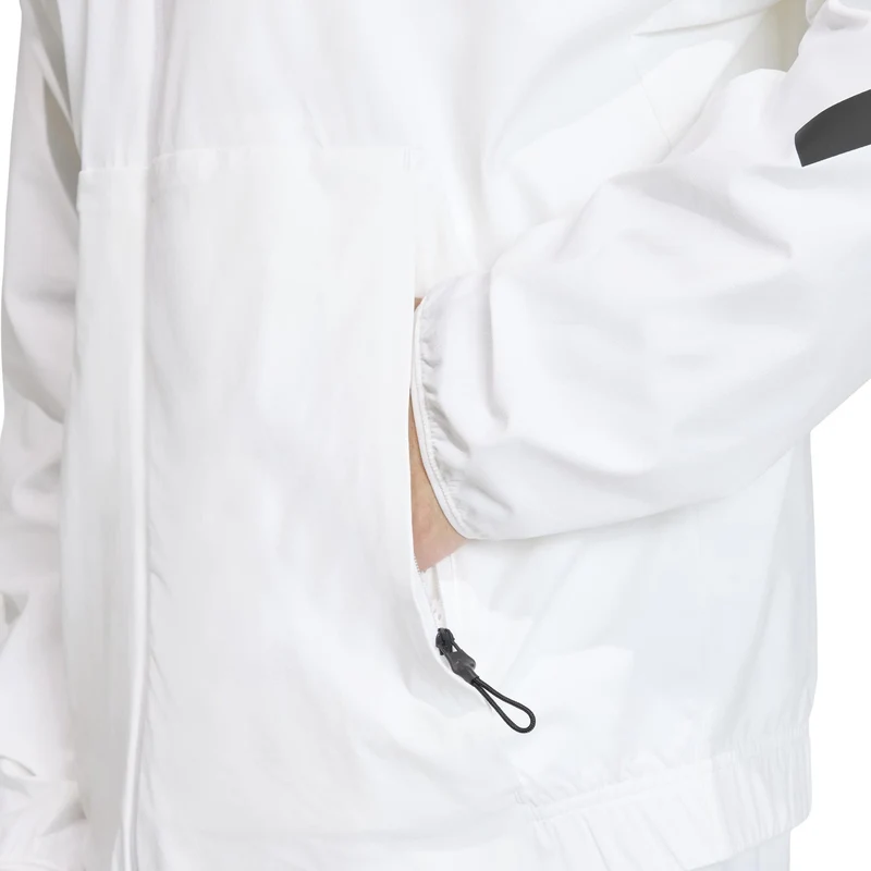 Z.N.E. Woven Trainingsjacke Herren-weiß
