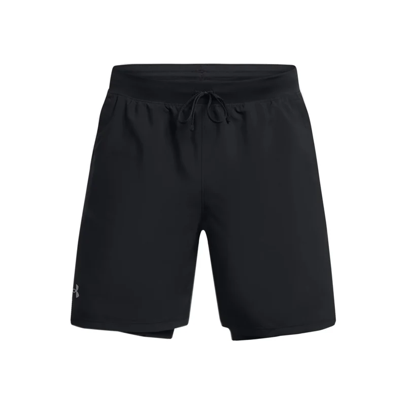 Launch 5 Inch 2-in-1 Laufshorts Herren - schwarz