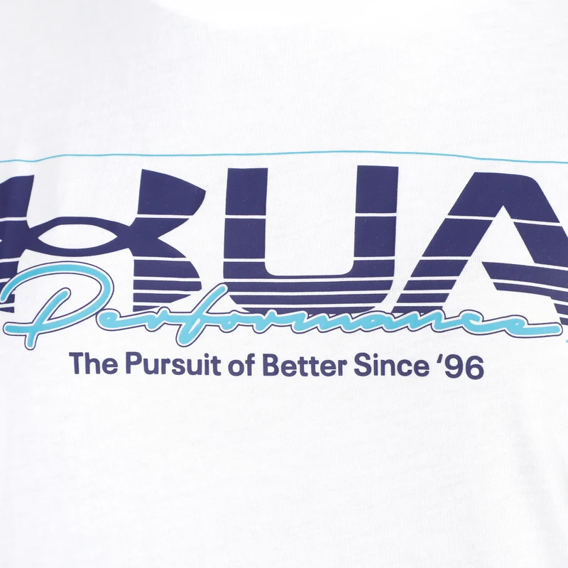 UA Vintage Performance T-Shirt Damen-Weiß