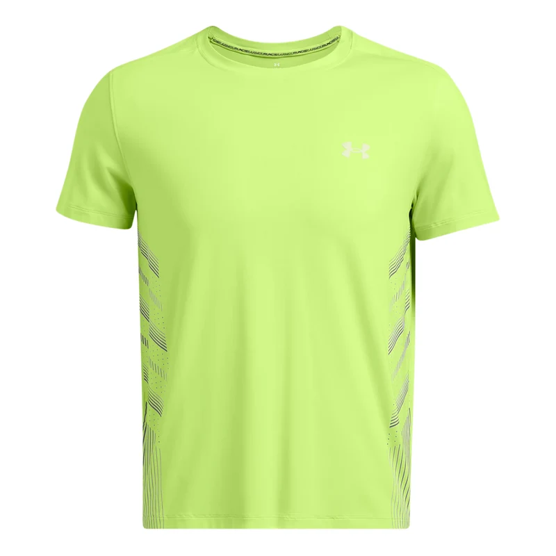 Launch Elite Graphic Laufshirt Herren-Grün,Grau