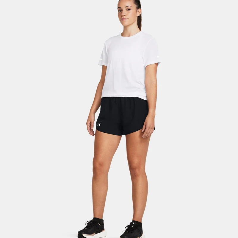 Fly By 3in Laufshorts Damen - schwarz
