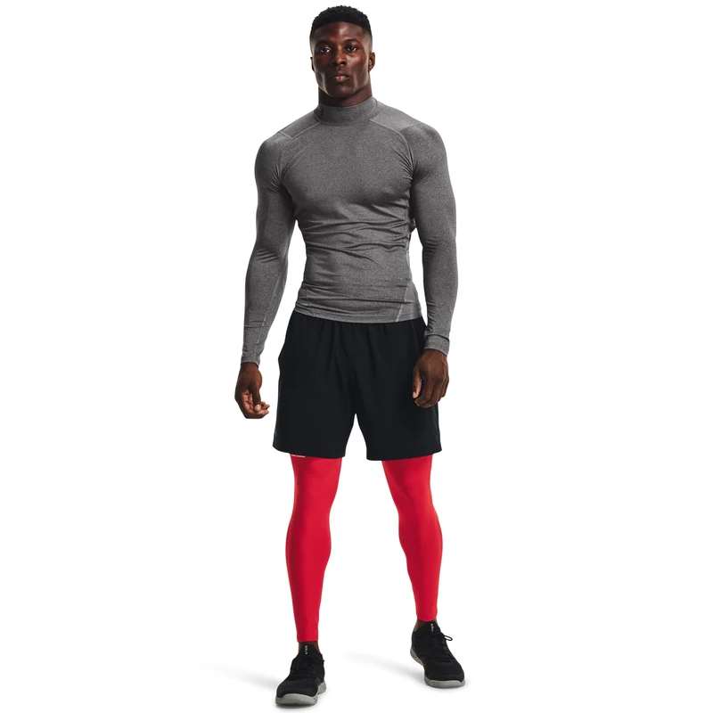 Heatgear Comp Mock Longsleeve Herren-Grau