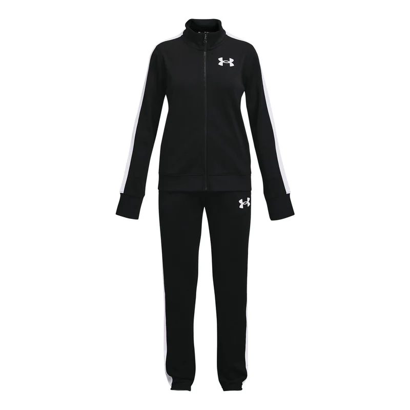 EM Knit Trainingsanzug Mädchen-Schwarz
