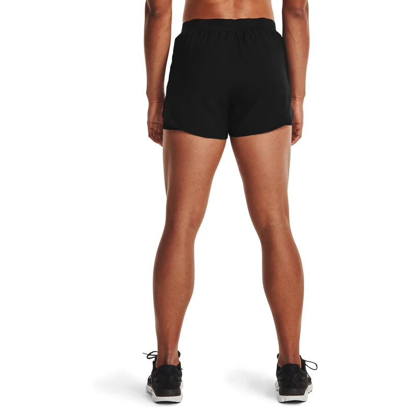 Fly By 2.0 2in1 Shorts Damen-Schwarz,Silber