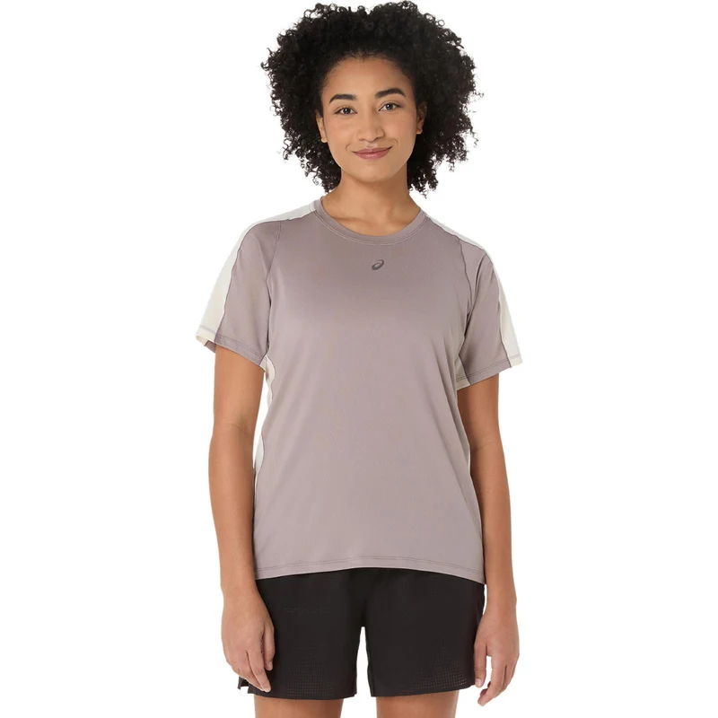 Fujitrail Elite Laufshirt Damen-grau, beige