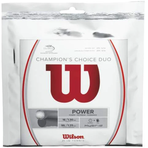 Champions Choice Duo, silber Saitenset 12,2m - silber
