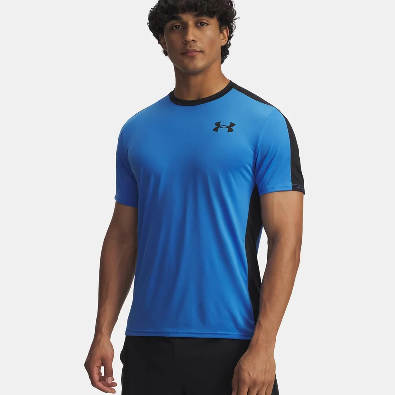 Wordmark T-Shirt Herren-Blau