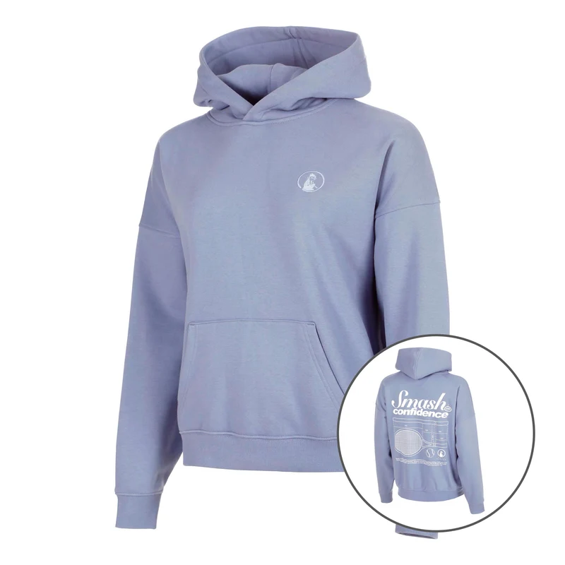 Confidence Oversize Hoody Damen - blau