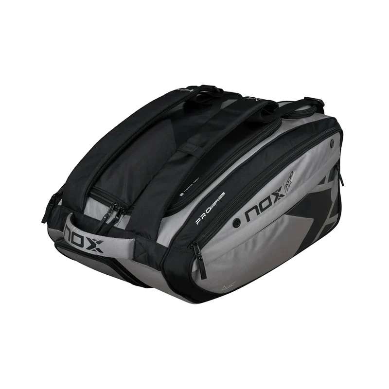 AT10 Competition XL Compact Padelschlägertasche-Schwarz,Grau