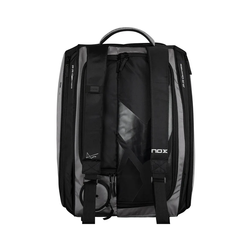 AT10 Competition XL Compact Padelschlägertasche-Schwarz,Grau