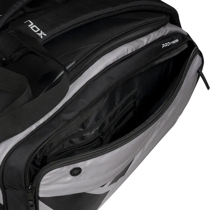 AT10 Competition XL Compact Padelschlägertasche-Schwarz,Grau