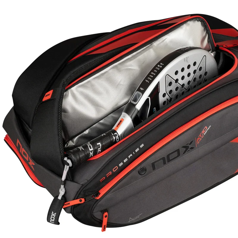 AT10 XXL Padelschlägertasche - schwarz