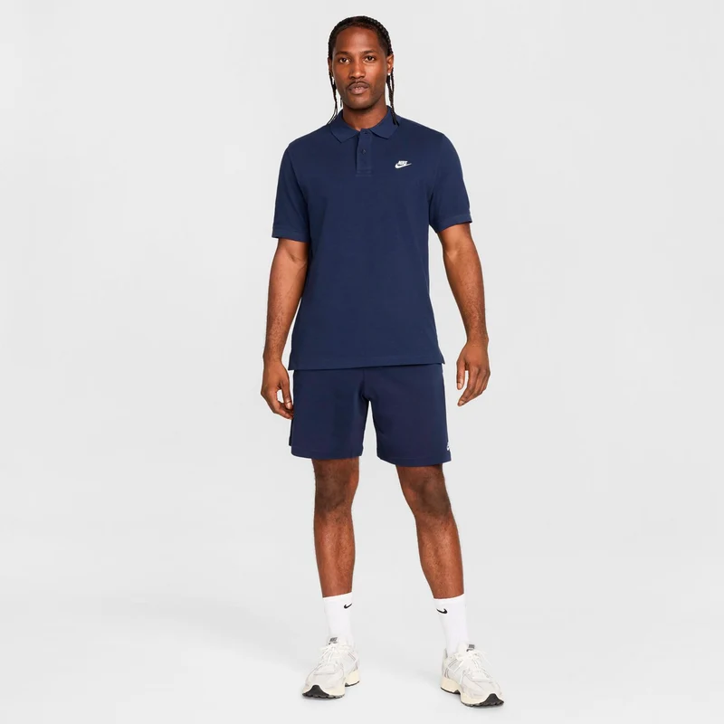 Club Pique Polo Herren - dunkelblau