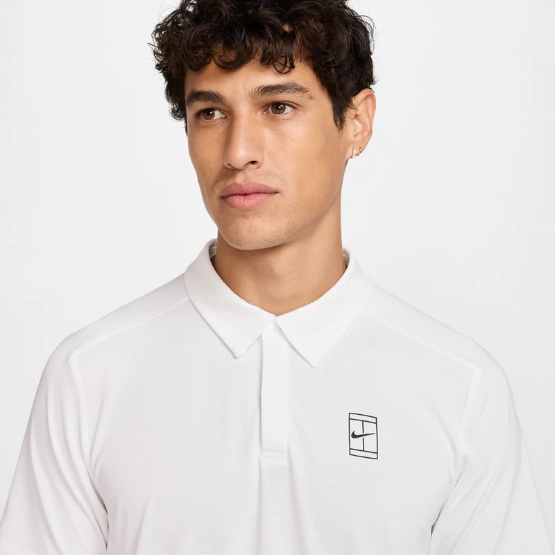 Court Dri-Fit Advantage Polo Herren-Weiß