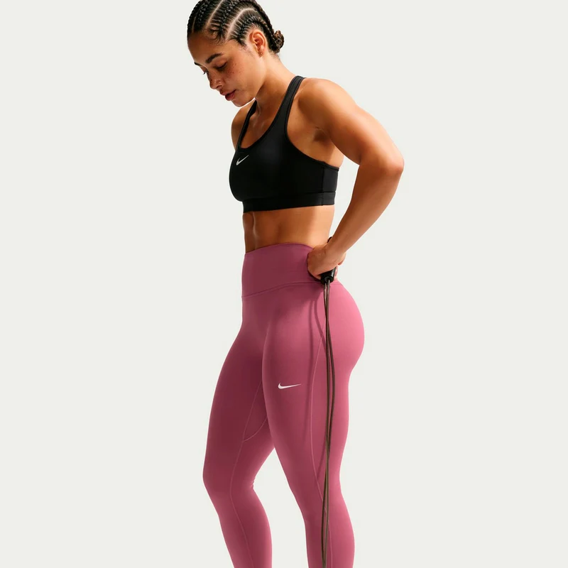 Dri-Fit One High Rise Tight Damen - mauve