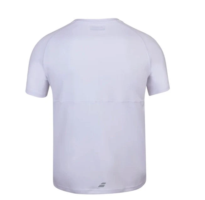 Babolat Play Crew Neck Tee (White)