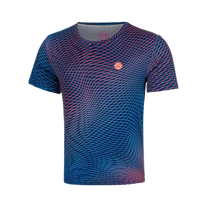 Out of Control T-Shirt Jungen-dunkelblau, koralle