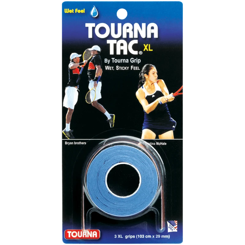 Tourna Tac XL Blue 3-Pack Overgrip