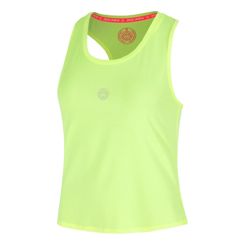 Out of Control Racerback Tank-Top Damen - neongelb