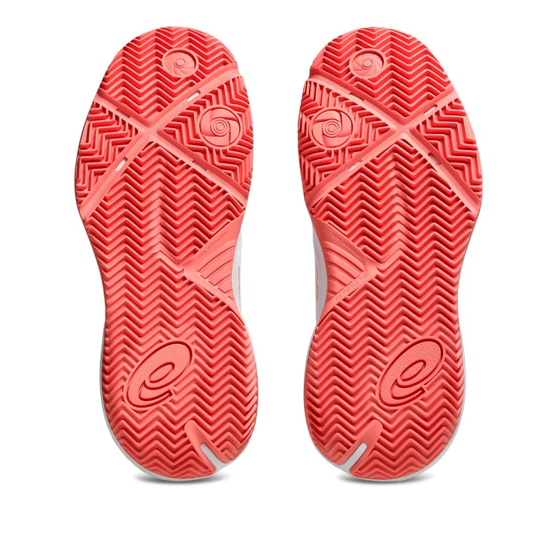 Gel-Challenger 15 Padelschuh Damen - weiß, koralle