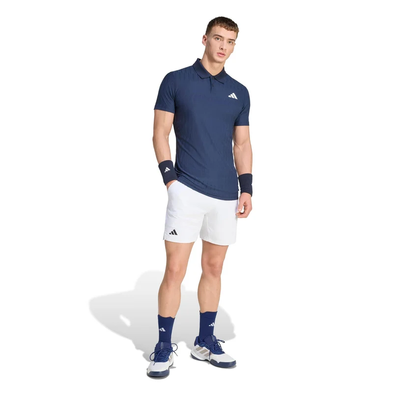 Freelift Polo Herren - dunkelblau, weiß
