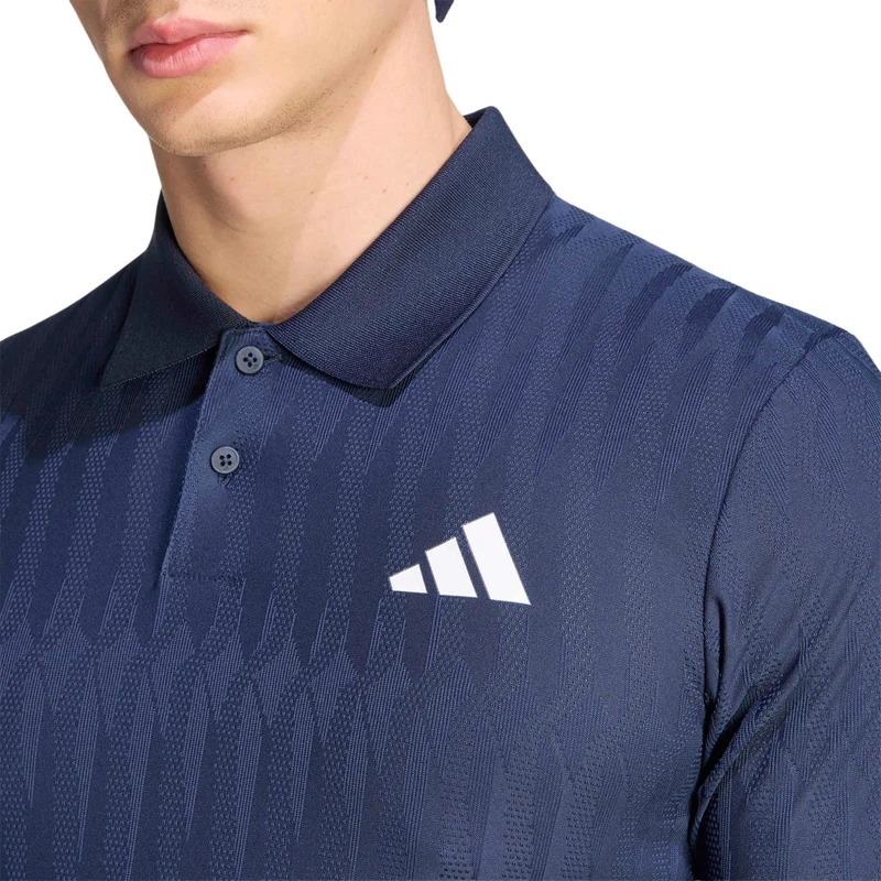 Freelift Polo Herren - dunkelblau, weiß