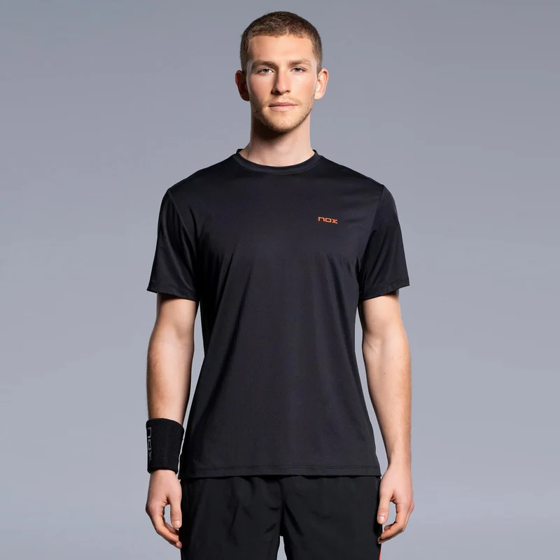 Team T-Shirt Herren - schwarz