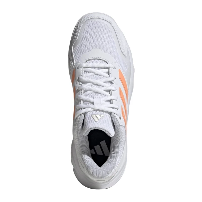 ADIDAS COURTJAM CONTROL 3 W White/Orange SS26 (Zapatillas)