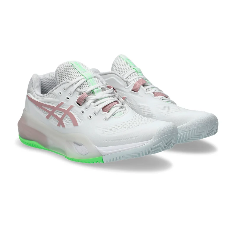 ASICS GEL-RESOLUTION Clay W White/Pink SS26 (Zapatillas)