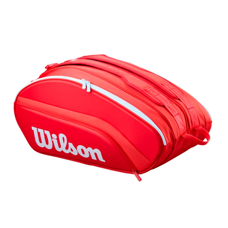 WILSON SUPER TOUR Padel Bag Red 2026 (Paletero)