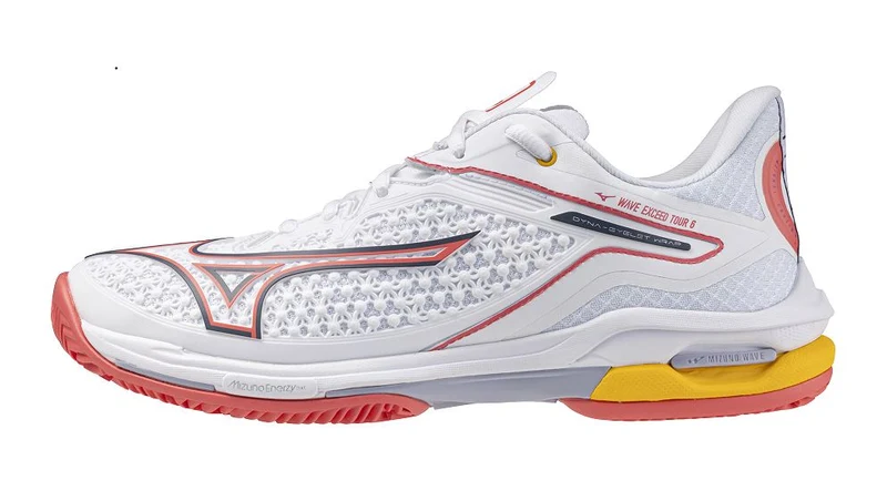 Mizuno Wave Exceed Tour 6 CC (W) (White/Calypso Coral/Icelandic)