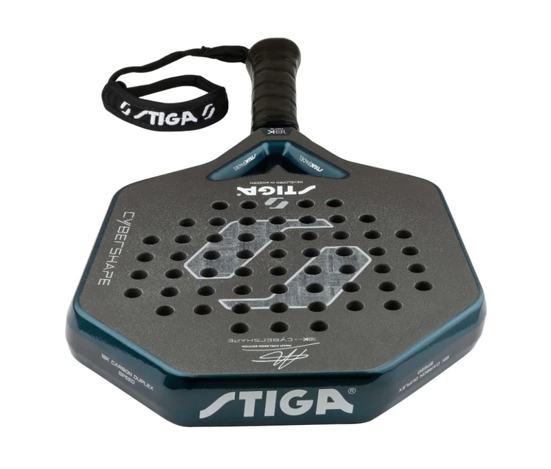 Stiga Cybershape 18K Hard Adam Axelsson Edition Padel Racket
