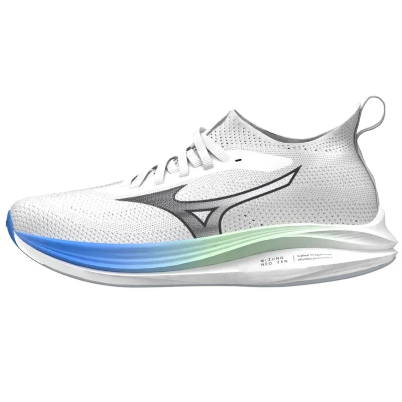 Mizuno Neo Zen (M) Running Shoes (White/Black/Frontier Blue)
