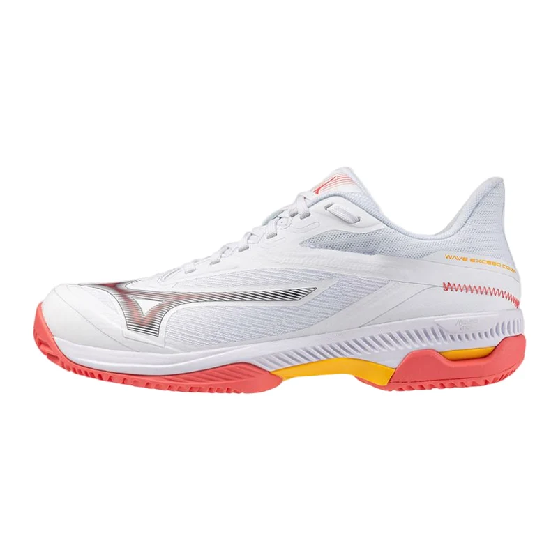 Mizuno Wave Exceed Court CC (M) (White/Calypso Coral/Citrus)