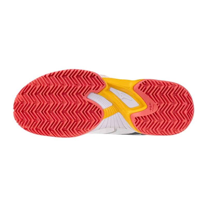 Mizuno Wave Exceed Court CC (M) (White/Calypso Coral/Citrus)