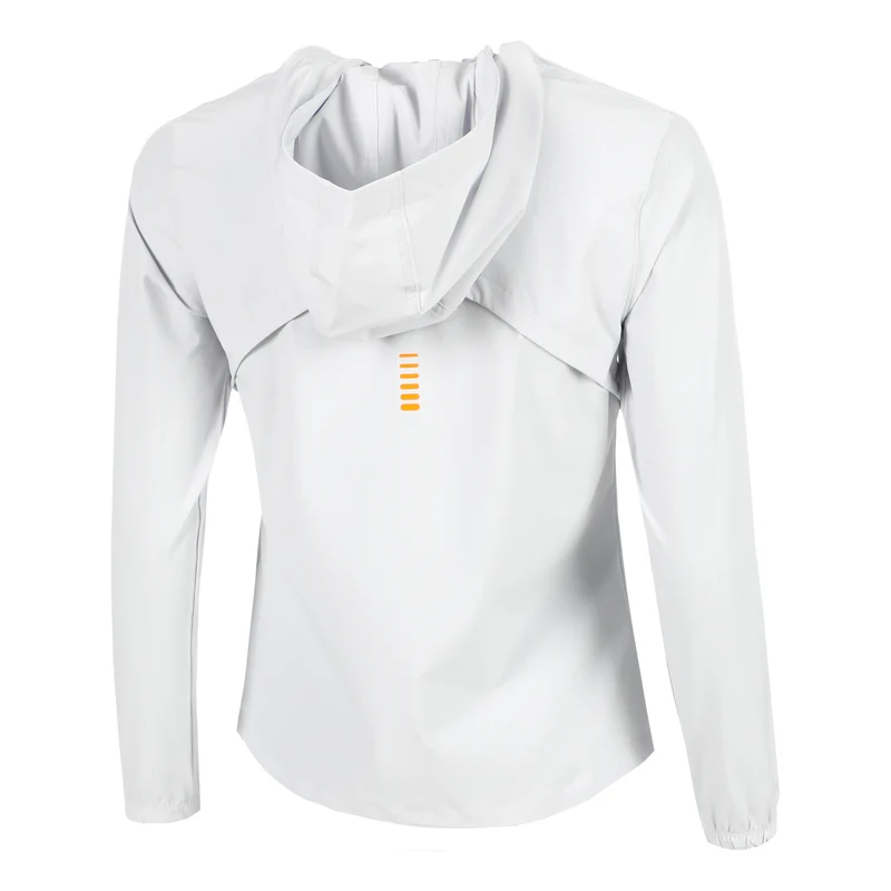 OutRun The Storm Laufjacke Damen-Hellgrau