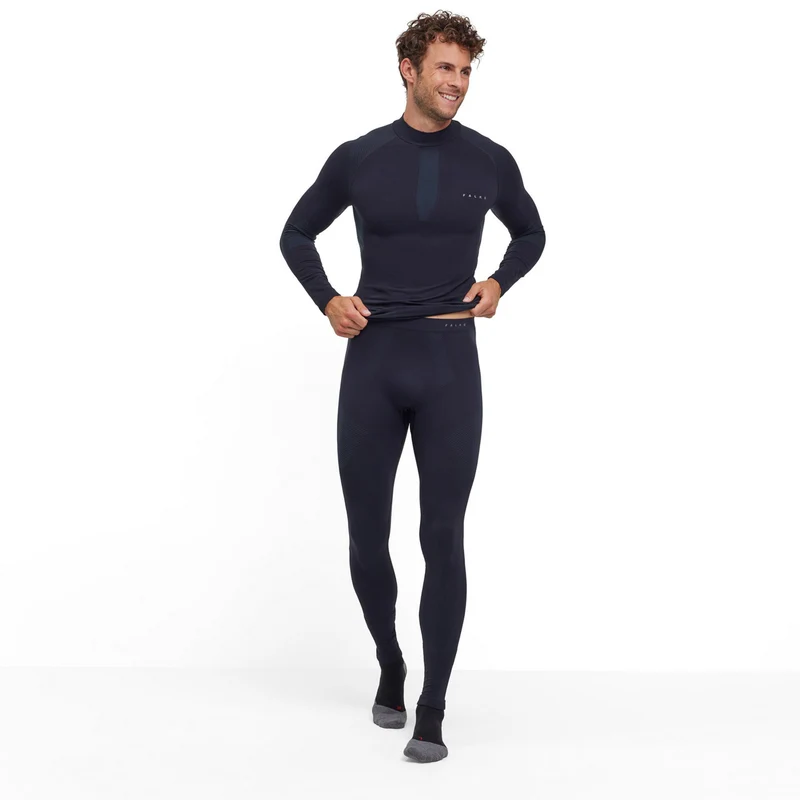Warm Long Tight Herren - schwarz