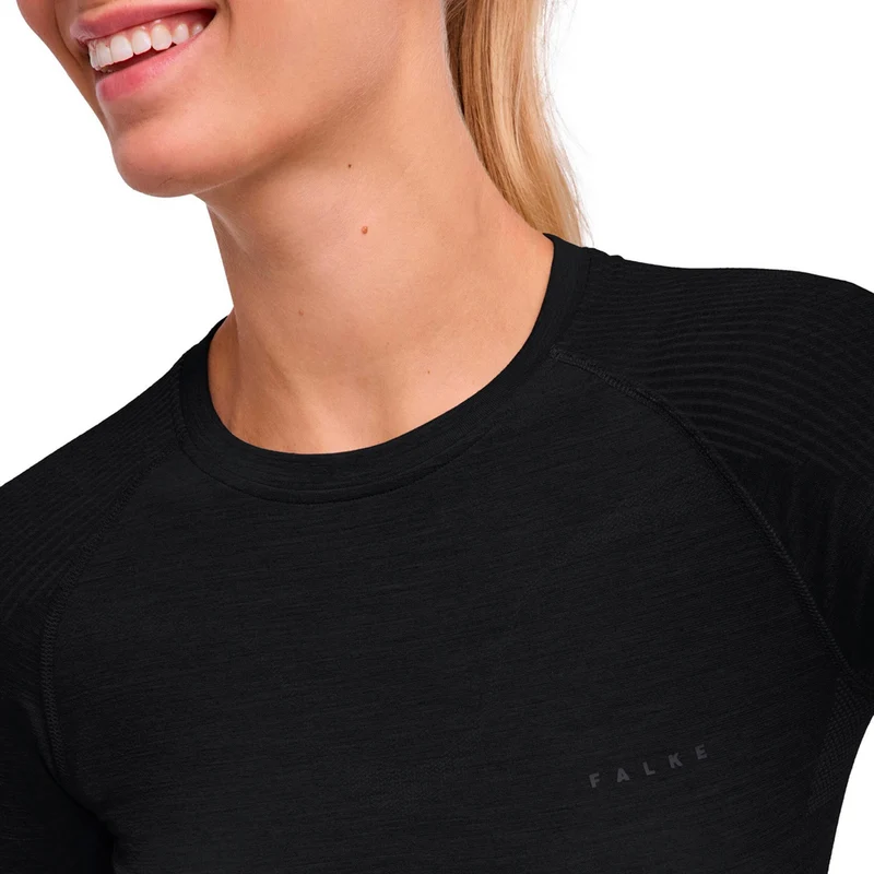 Wool Tech Light Unterhemd Damen - schwarz