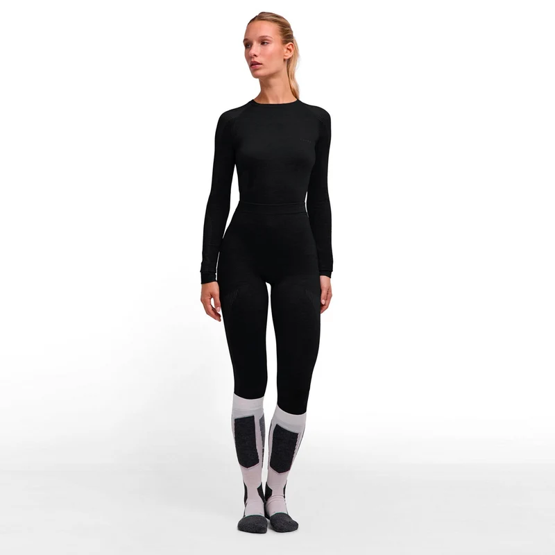 Wool Tech Light 3/4 Tight Damen - schwarz