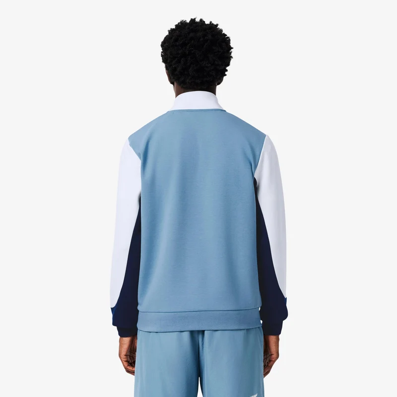 Sweatshirt Herren - blau, weiß