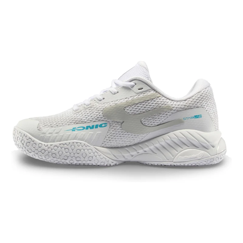 Ionic Padelschuh Damen-weiß