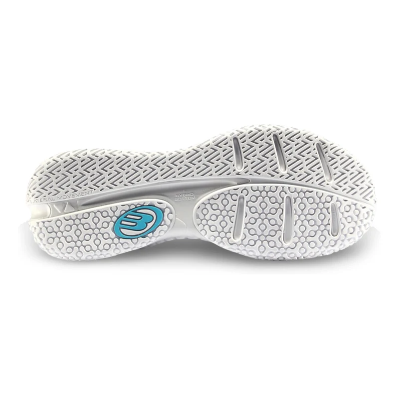Ionic Padelschuh Damen-weiß